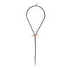 TOGGLE SPIKE LARIAT BLACKENED / BRASS
