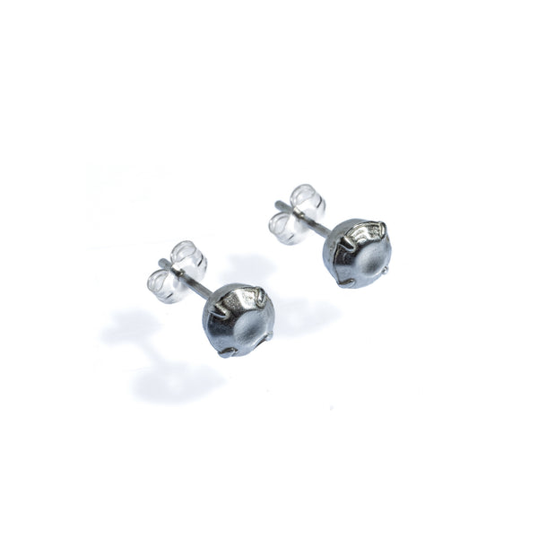 SET STUD EARRINGS / STERLING OR BRASS