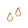 BABY BOX CHAIN SHIFTER EARRINGS BRASS