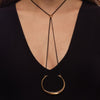 Telson Ring Choker Brass