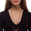 Telson Ring Pendant Brass
