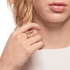 Willow Cage Ring Brass