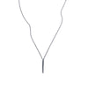 Petite Telson Drop Necklace Sterling