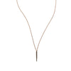 Petite Telson Drop Necklace Yellow Gold