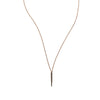 Petite Telson Drop Necklace Yellow Gold