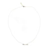 Lateral Twist Spike Necklace Sterling