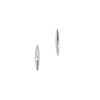Short Twist Spike Studs Sterling