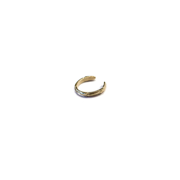 Scaled Ear Cuff Gold