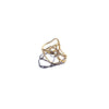 Willow Cage Ring Brass