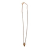 Single Brass Diamond Pendant