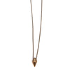 Single Brass Diamond Pendant