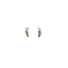 Brass Stalactite Stud Earring