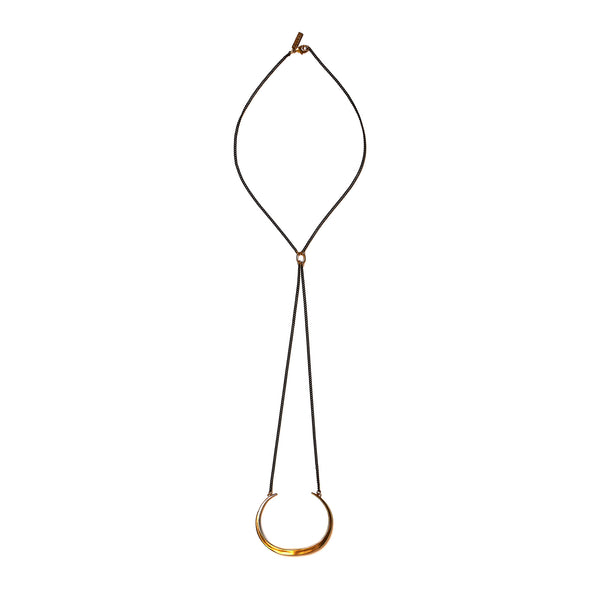 Telson Ring Choker Brass