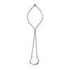 Telson Ring Choker Brass