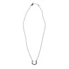 Petite Telson Crescent Necklace Sterling