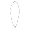 Petite Telson Crescent Necklace Sterling