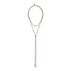 Multi Twist Bar Lariat Brass