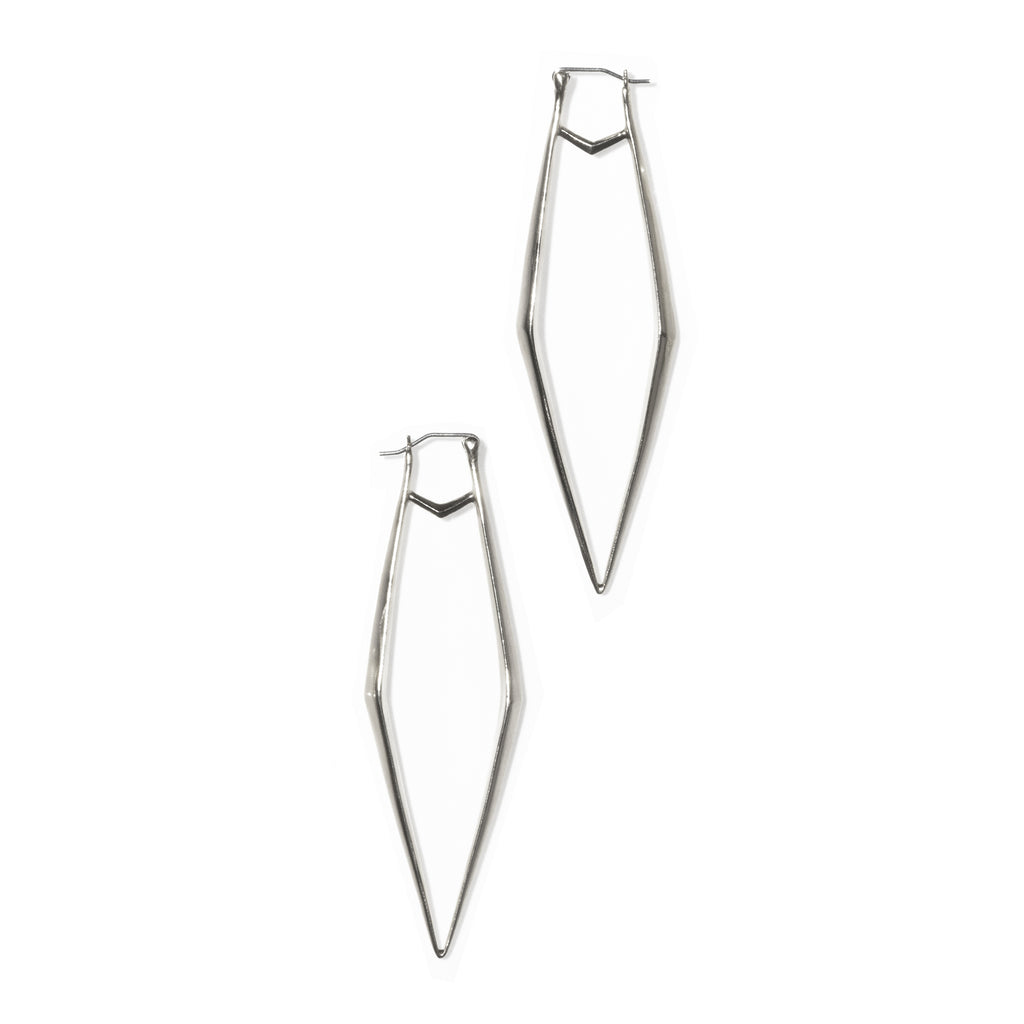 STERLING SILVER RAY PINCER EARRINGS | K/LLER Collection