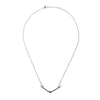 Small Ray Choker Sterling