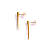 Small Quill Spike Studs Brass