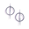 Small Quill Rising Studs Sterling