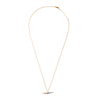 Petite Bionic Spike Necklace Yellow Gold / Sterling Silver On Gold Chain