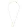 Petite Bionic Spike Necklace Yellow Gold / Sterling Silver On Gold Chain