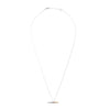 Petite Bionic Spike Necklace Sterling Silver / Yellow Gold On Silver Chain