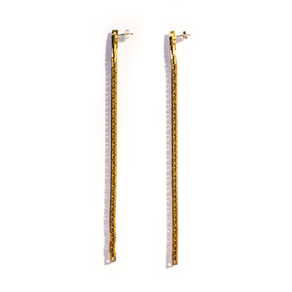 LONG BOSTON CHAIN LINK DUSTERS BRASS