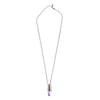 Limited Edition / Large Faceted Crystal Cap Brass / Amethyst Pendant