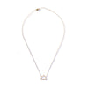 PETITE AIR NECKLACE 10K YELLOW GOLD