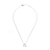 PETITE FIRE NECKLACE STERLING SILVER