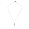 ONE OF A KIND CAGED LEMURIAN QUARTZ IN 10K YELLOW GOLD