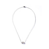 PETITE ENCOMPASS ELLIPSE NECKLACE STERLING SILVER