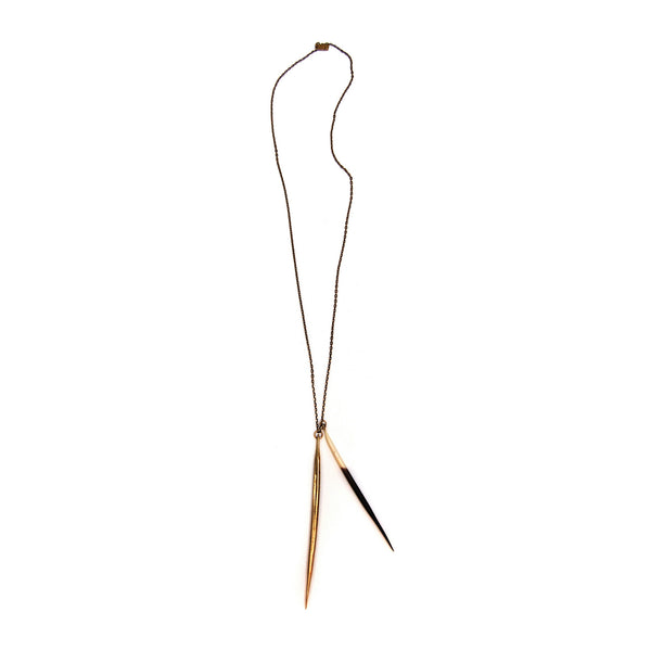 Double Quill Necklace