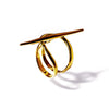 TOGGLE RING BRASS