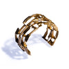 ALATA STRUCTURE CUFF BRASS