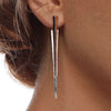 Telson Merging Earrings Sterling