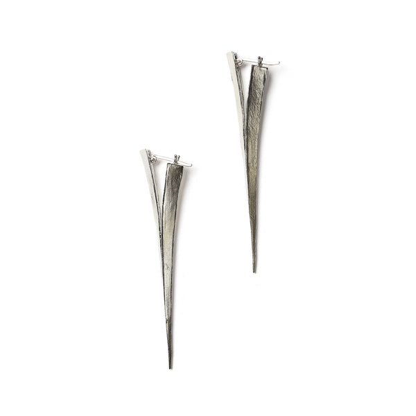 Telson Merging Earrings Sterling