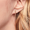 Petite Telson Ear Climber Yellow Gold