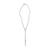 Telson Y Necklace in Brass