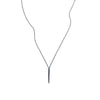 Petite Telson Drop Necklace Sterling