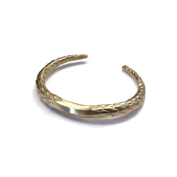 Scaled Cuff Brass