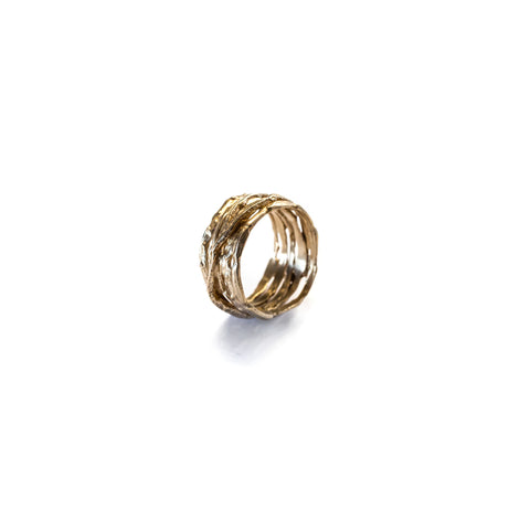Stacked Ring Brass