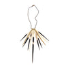 Porcupine Quill / Brass Quill Bib