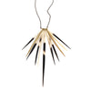 Porcupine Quill / Brass Quill Bib