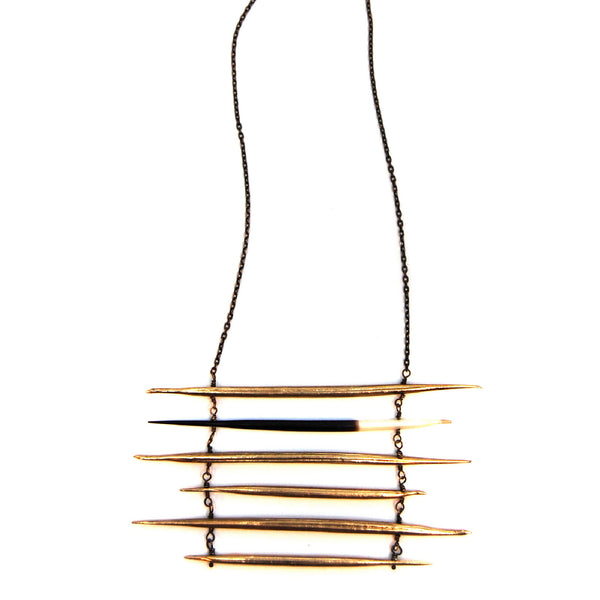 Brass Quill / Porcupine Quill Ladder