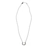 Petite Telson Crescent Necklace Sterling