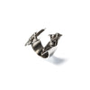 Cuarzo Cluster Ring Sterling