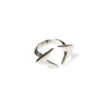 Double Arrow Ring Sterling